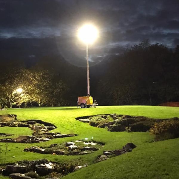 Portable Lighting Hire Staffordshire