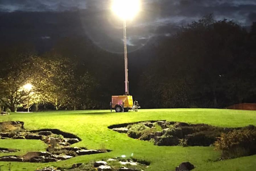 Portable Power & Lighting Hire Staffordshire